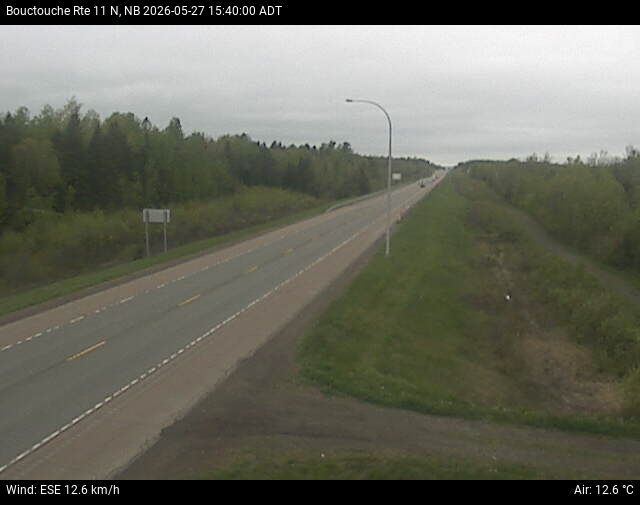 Web Cam image of Bouctouche (NB Highway 11)