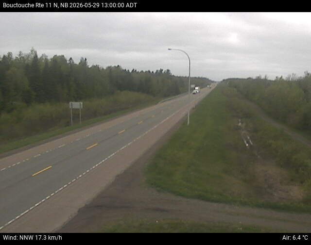 Web Cam image of Bouctouche (NB Highway 11)