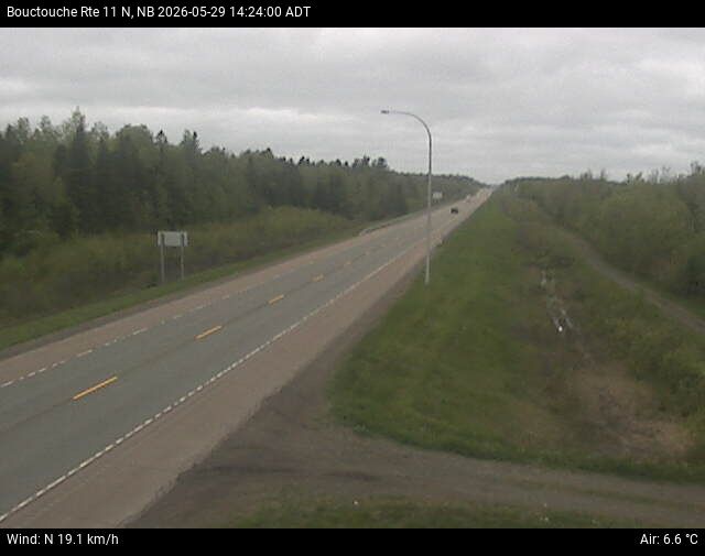 Web Cam image of Bouctouche (NB Highway 11)