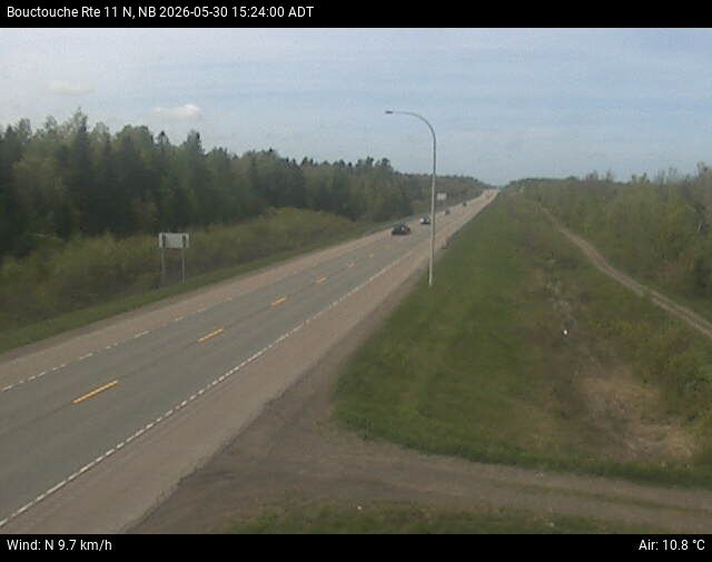 Web Cam image of Bouctouche (NB Highway 11)
