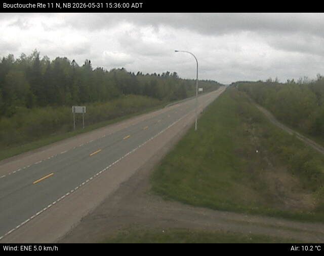 Web Cam image of Bouctouche (NB Highway 11)