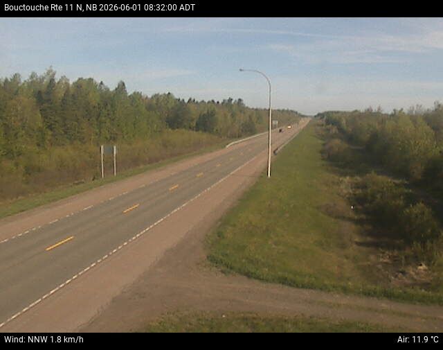 Web Cam image of Bouctouche (NB Highway 11)