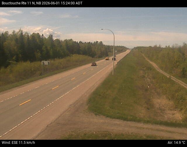 Web Cam image of Bouctouche (NB Highway 11)