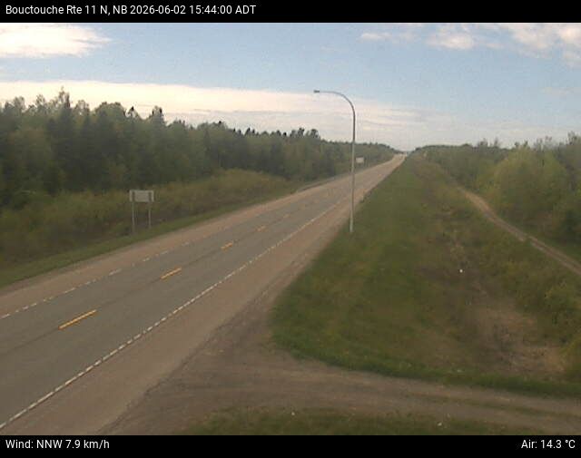 Web Cam image of Bouctouche (NB Highway 11)