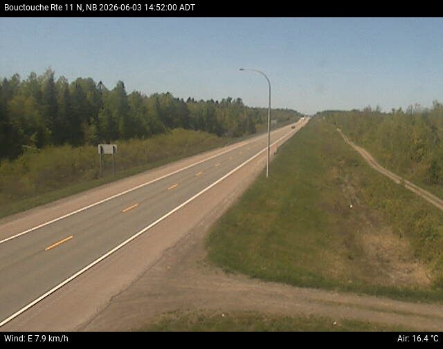 Web Cam image of Bouctouche (NB Highway 11)