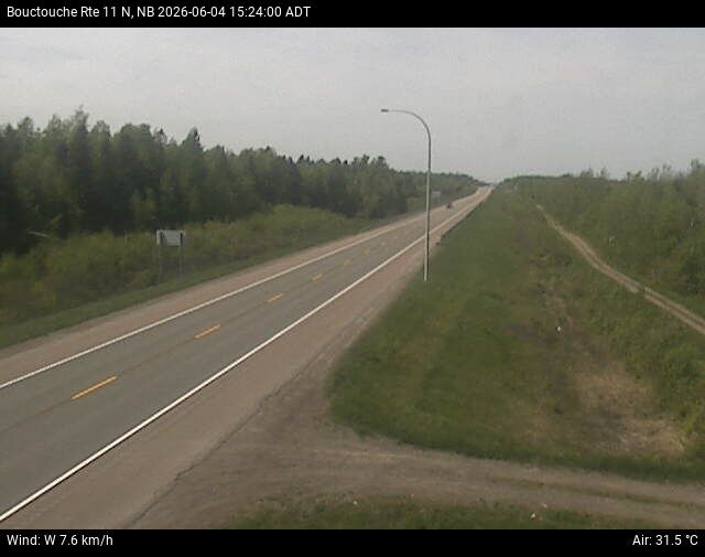 Web Cam image of Bouctouche (NB Highway 11)