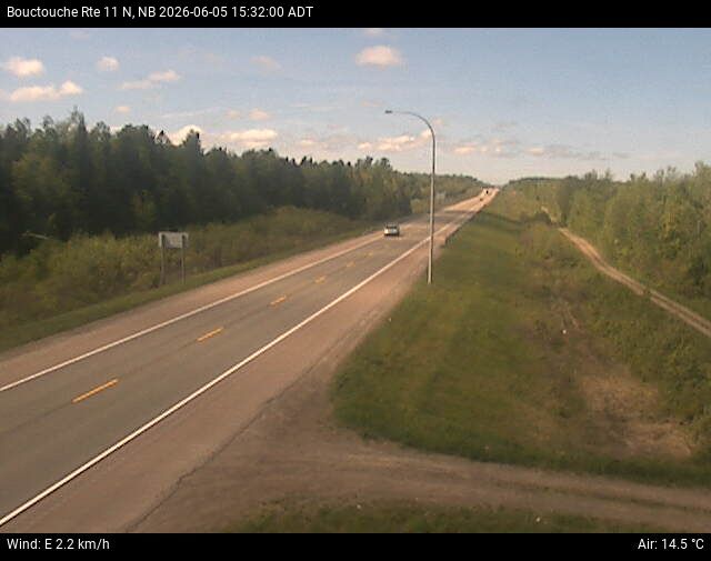 Web Cam image of Bouctouche (NB Highway 11)