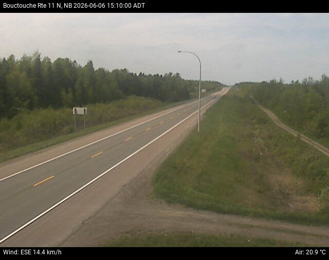 Web Cam image of Bouctouche (NB Highway 11)