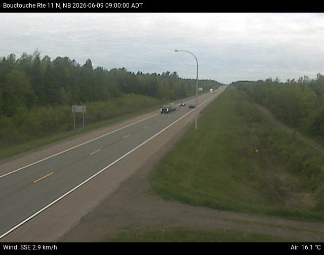 Web Cam image of Bouctouche (NB Highway 11)