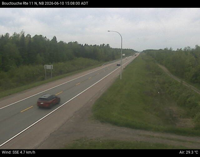 Web Cam image of Bouctouche (NB Highway 11)