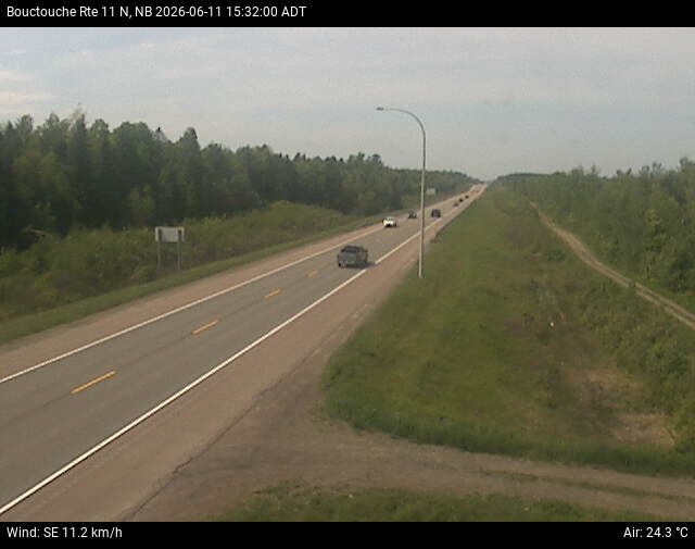 Web Cam image of Bouctouche (NB Highway 11)