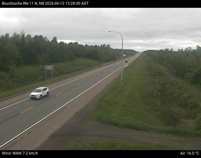 Web Cam image of Bouctouche (NB Highway 11)