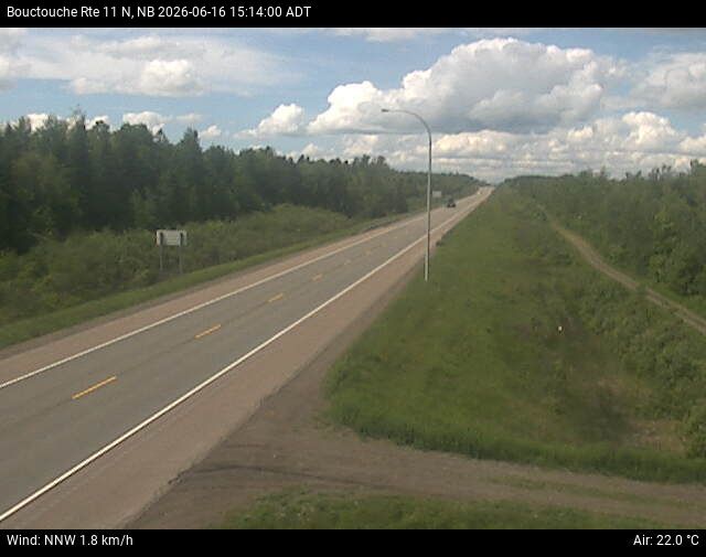 Web Cam image of Bouctouche (NB Highway 11)