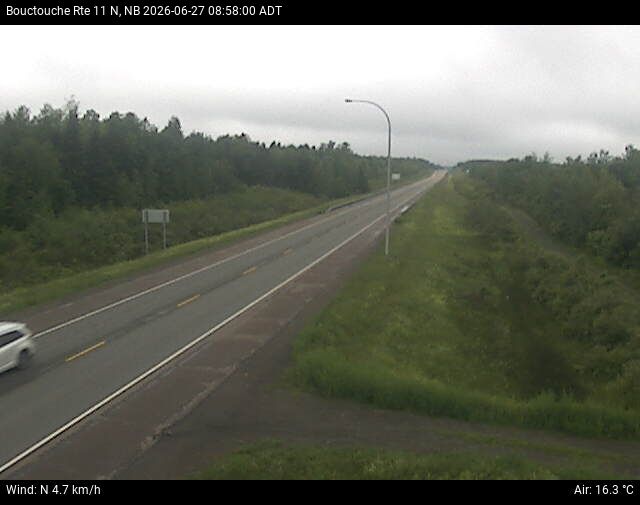 Web Cam image of Bouctouche (NB Highway 11)