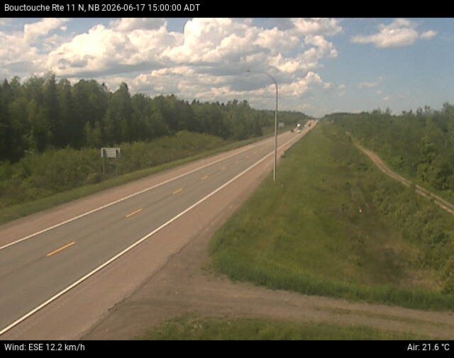 Web Cam image of Bouctouche (NB Highway 11)