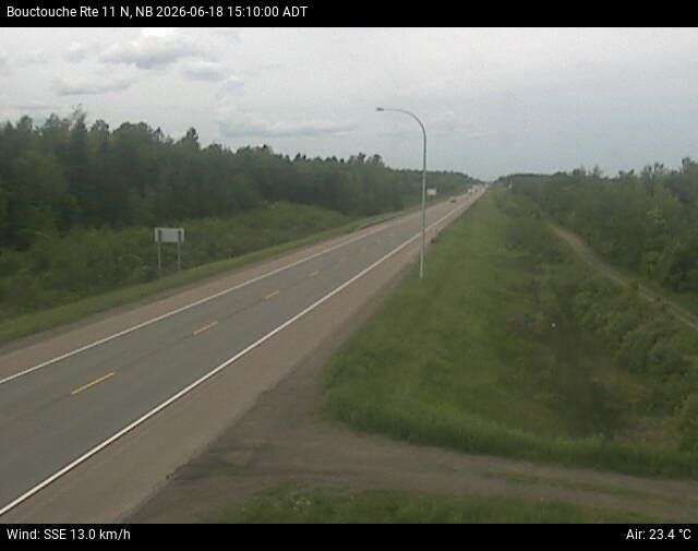 Web Cam image of Bouctouche (NB Highway 11)