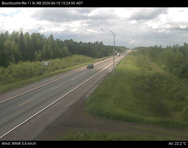 Web Cam image of Bouctouche (NB Highway 11)
