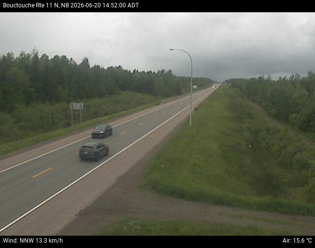 Web Cam image of Bouctouche (NB Highway 11)