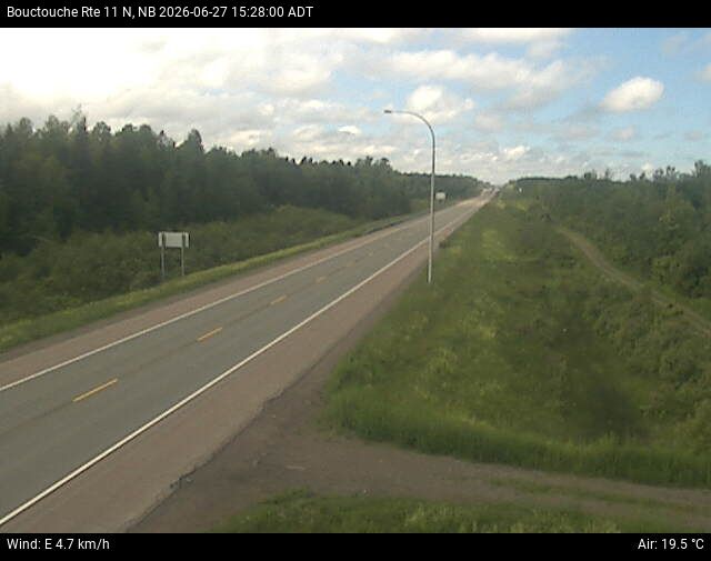 Web Cam image of Bouctouche (NB Highway 11)
