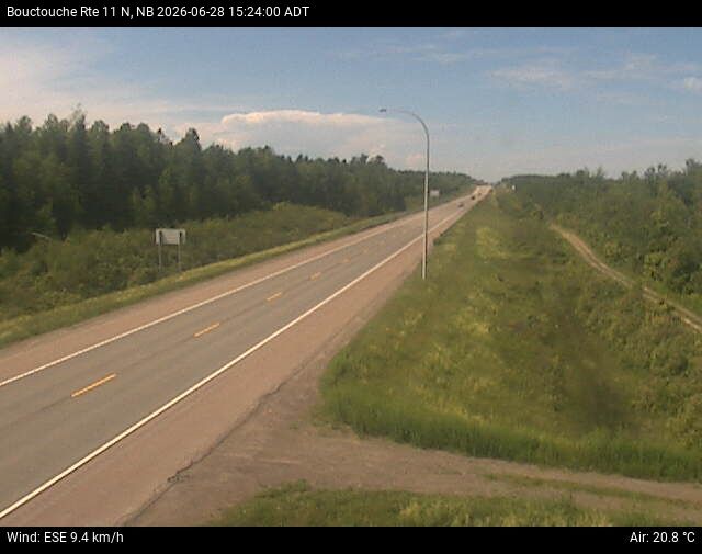 Web Cam image of Bouctouche (NB Highway 11)