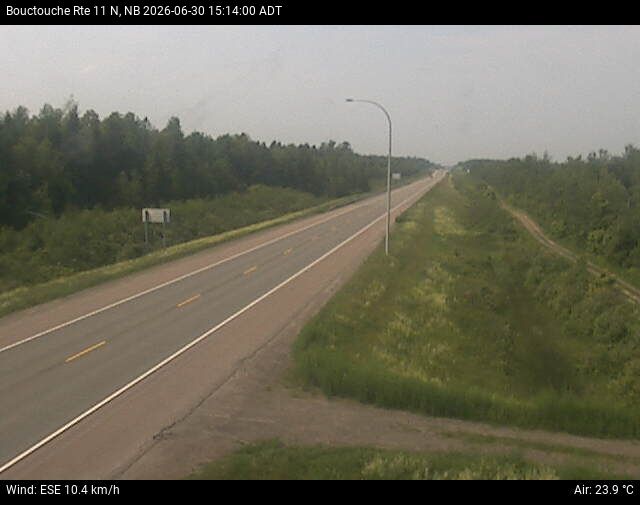 Web Cam image of Bouctouche (NB Highway 11)