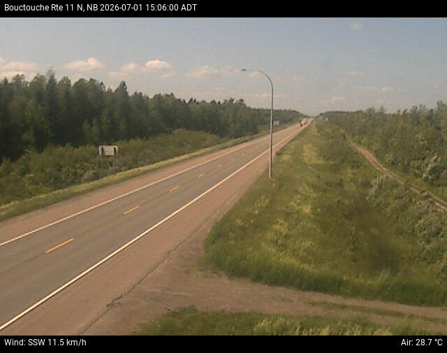 Web Cam image of Bouctouche (NB Highway 11)