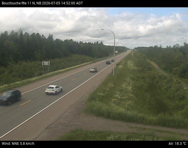 Web Cam image of Bouctouche (NB Highway 11)