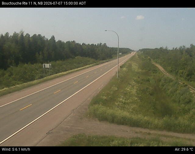 Web Cam image of Bouctouche (NB Highway 11)