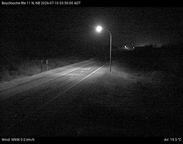 Web Cam image of Bouctouche (NB Highway 11)