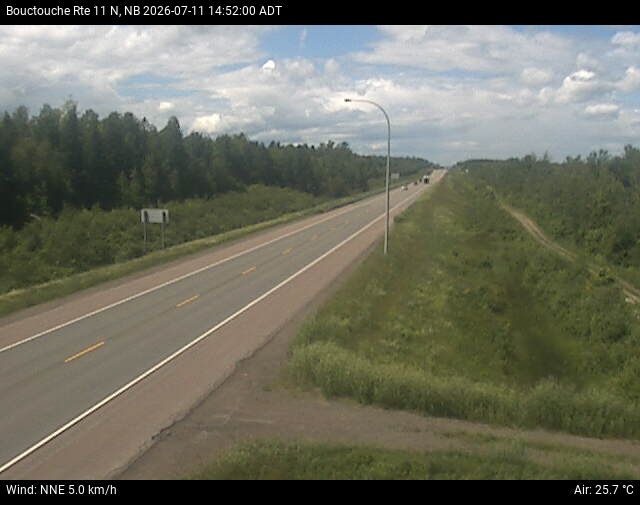 Web Cam image of Bouctouche (NB Highway 11)