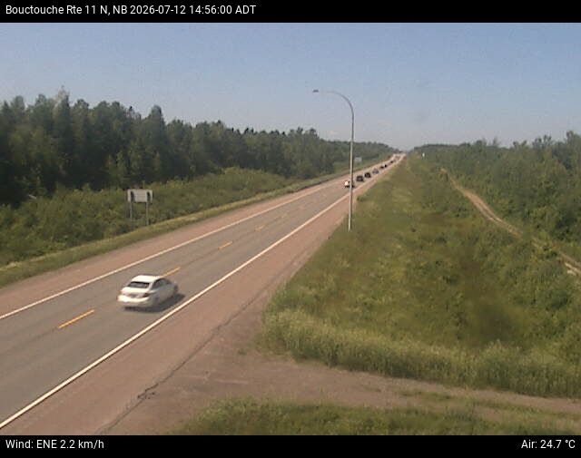 Web Cam image of Bouctouche (NB Highway 11)