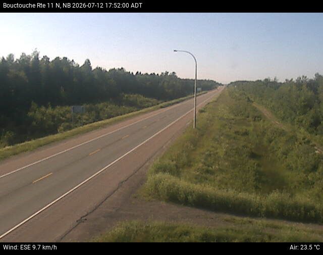 Web Cam image of Bouctouche (NB Highway 11)