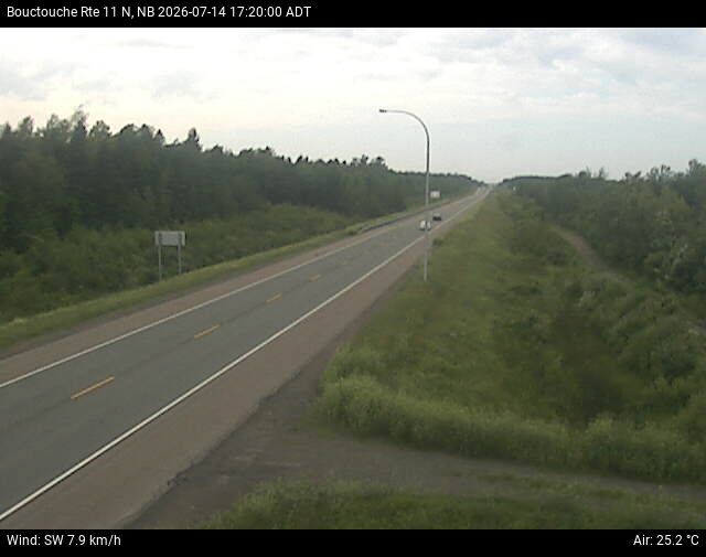 Web Cam image of Bouctouche (NB Highway 11)