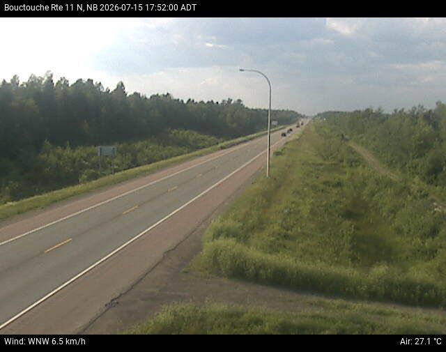 Web Cam image of Bouctouche (NB Highway 11)