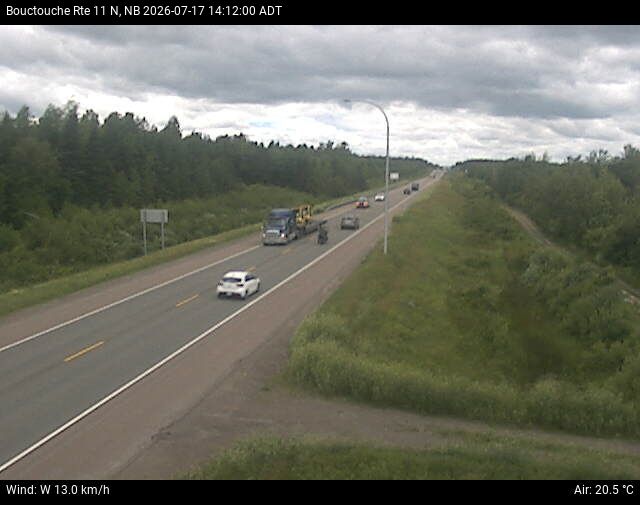 Web Cam image of Bouctouche (NB Highway 11)