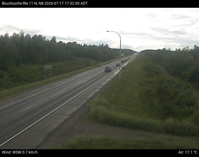 Web Cam image of Bouctouche (NB Highway 11)