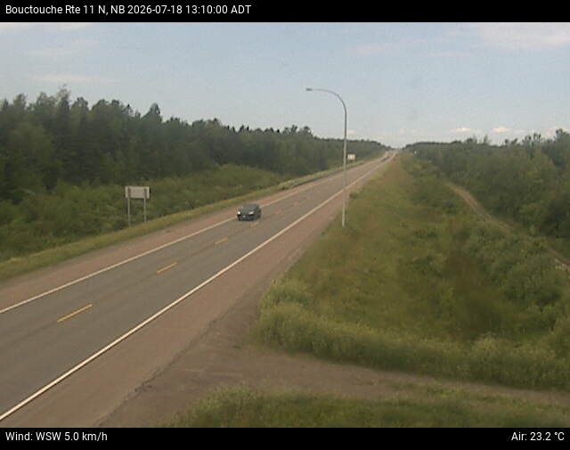 Web Cam image of Bouctouche (NB Highway 11)