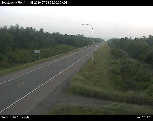 Web Cam image of Bouctouche (NB Highway 11)