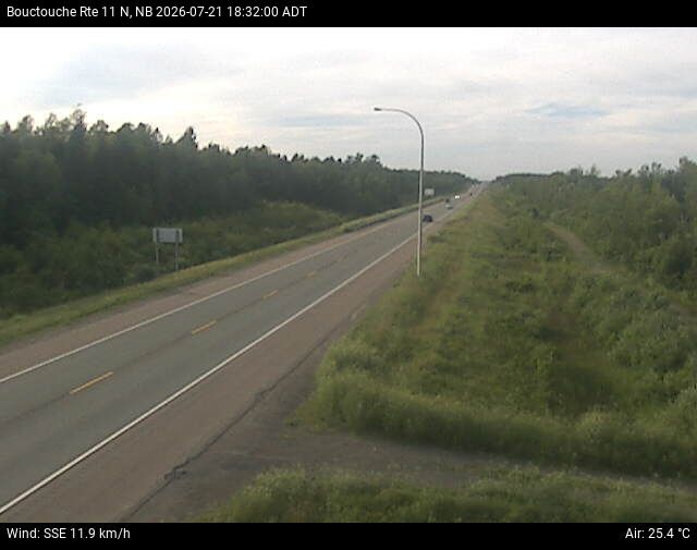 Web Cam image of Bouctouche (NB Highway 11)