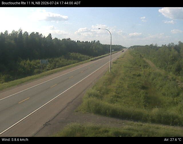 Web Cam image of Bouctouche (NB Highway 11)