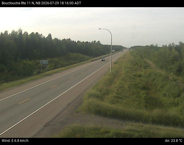Web Cam image of Bouctouche (NB Highway 11)