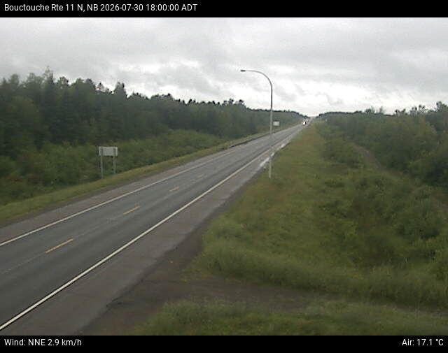 Web Cam image of Bouctouche (NB Highway 11)