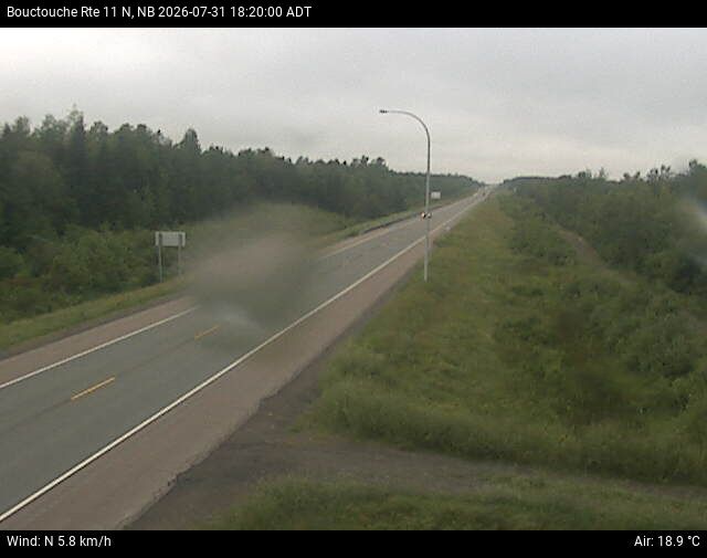 Web Cam image of Bouctouche (NB Highway 11)