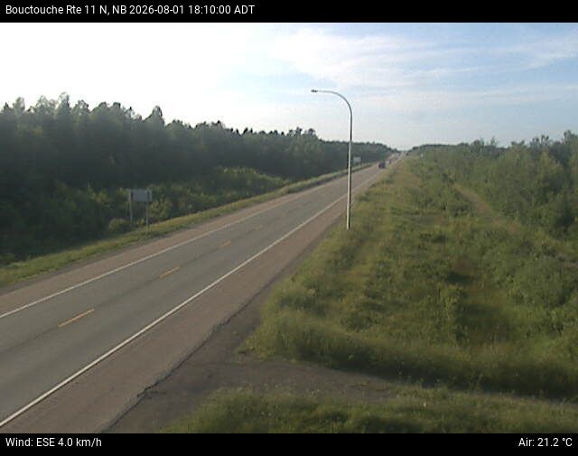 Web Cam image of Bouctouche (NB Highway 11)