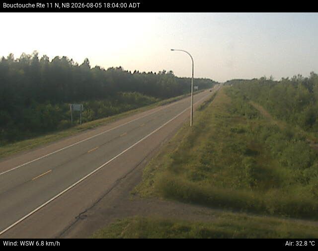 Web Cam image of Bouctouche (NB Highway 11)