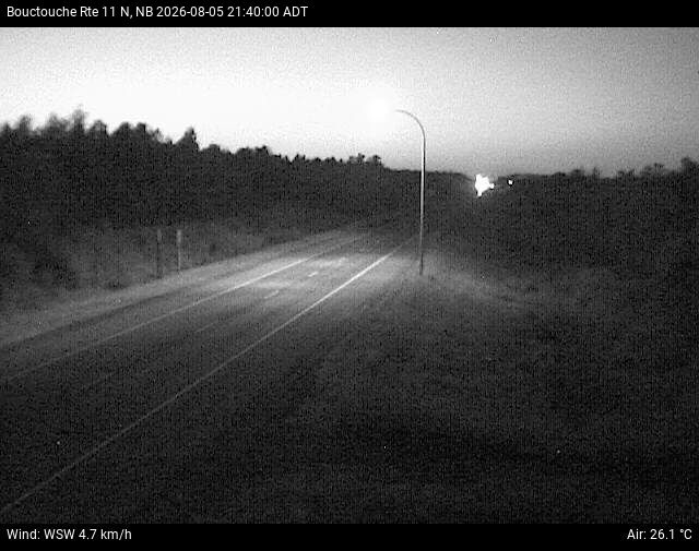 Web Cam image of Bouctouche (NB Highway 11)