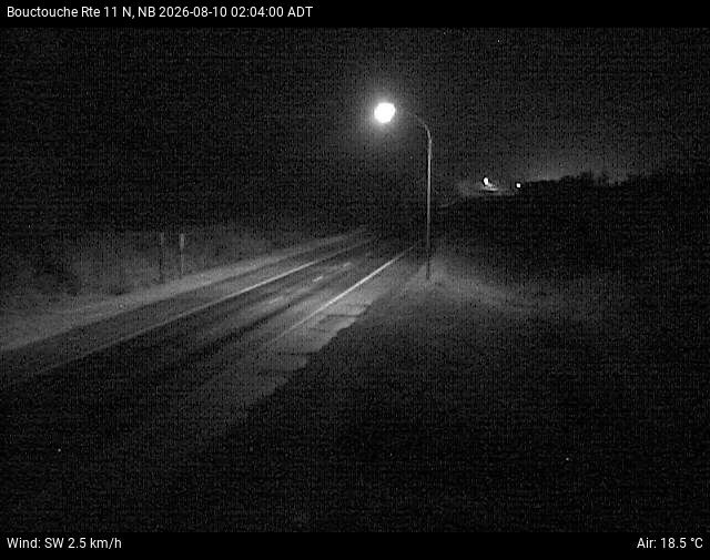 Web Cam image of Bouctouche (NB Highway 11)