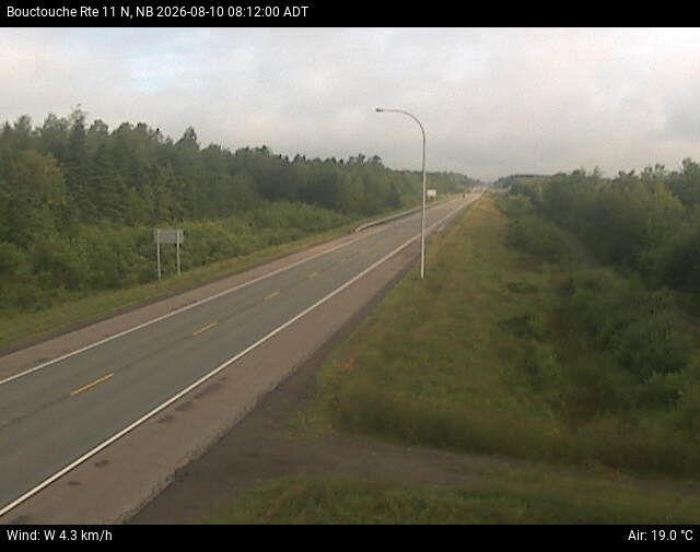 Web Cam image of Bouctouche (NB Highway 11)