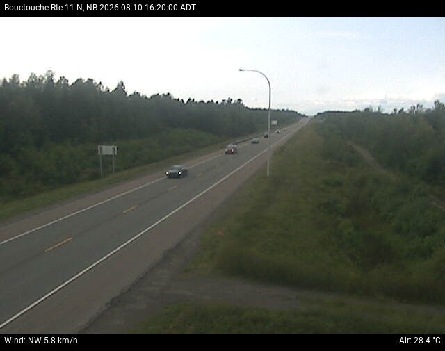 Web Cam image of Bouctouche (NB Highway 11)
