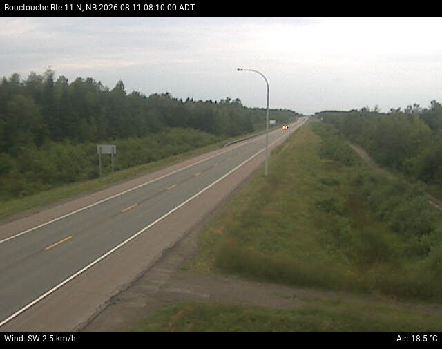 Web Cam image of Bouctouche (NB Highway 11)